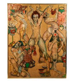 Mylo QUAM: "Samurai" - Mixed Media