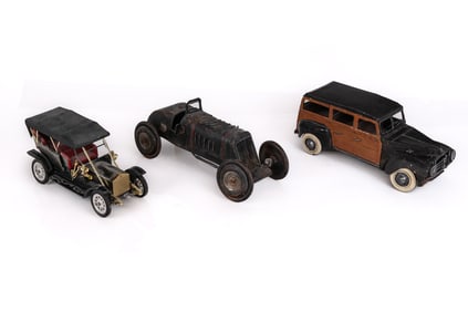 Three Models of Early 20th Century Cars