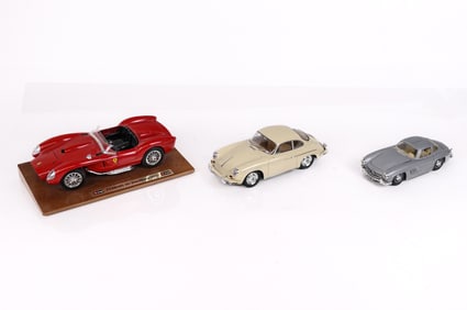 Group of 3 European Sports Car Models