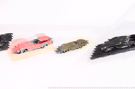 Group of 3 European Sports Car Models