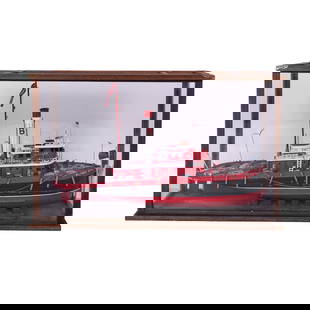 Model of The Beatrice Bush Steamship at Bush Terminal