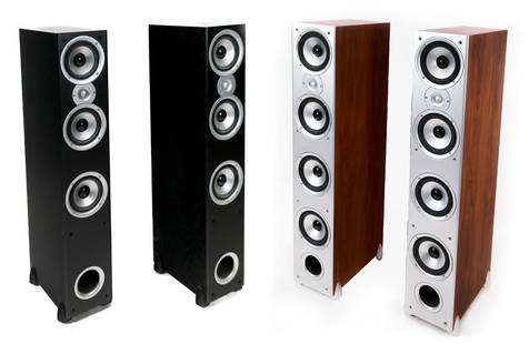 Two Pairs of Polk Audio Stereo Towers