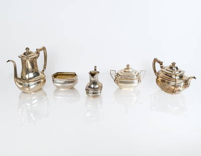 5-Pc. Gorham Sterling Silver Tea Set