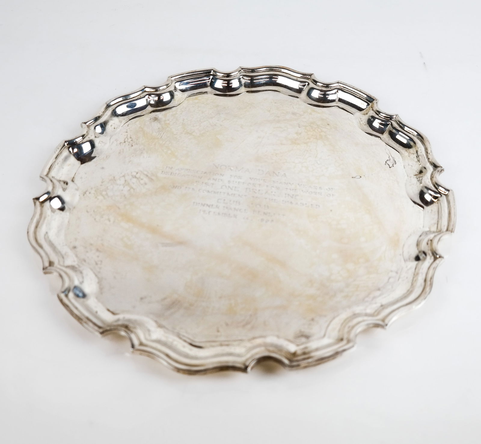 Tiffany & Co. Sterling Silver Small Platter (1 of 6)