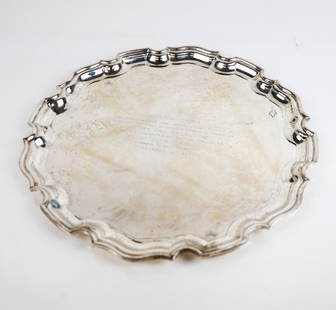 Tiffany & Co. Sterling Silver Small Platter