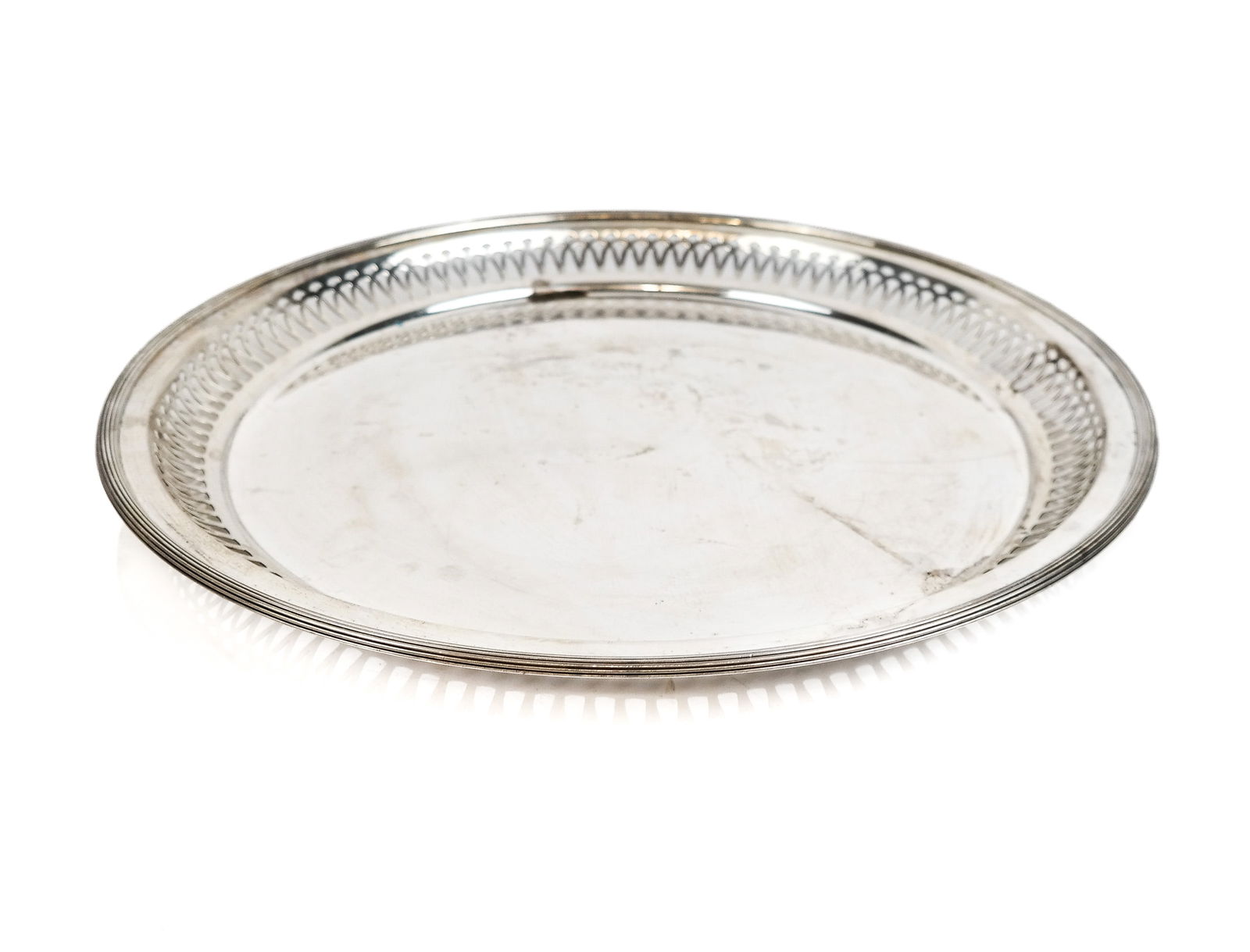 Gorham Sterling Silver Round Tray (1 of 6)