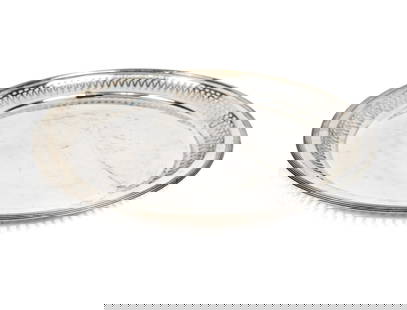 Gorham Sterling Silver Round Tray