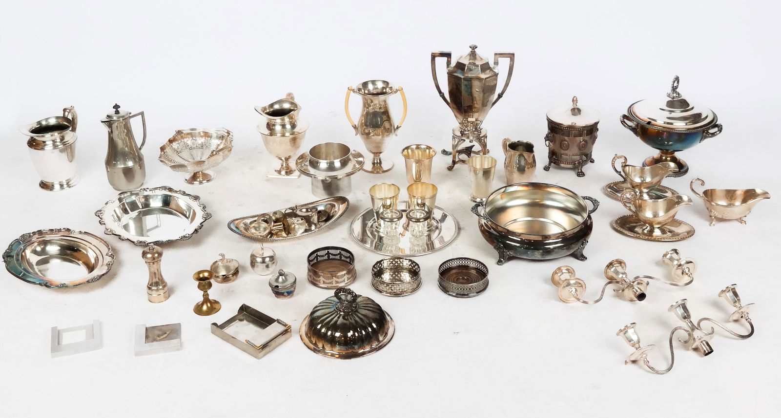Large Lot Of Assorted Silver Plate Articles (1 of 12)