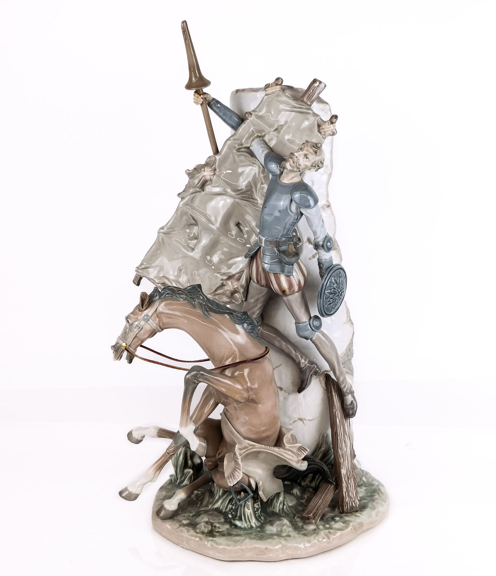 Lladro Porcelain Sculpture "Don Quixote Windmill" (1 of 14)