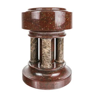 Gothic Marble Holy Water / Baptismal Font