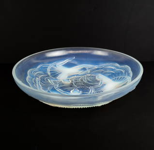 Art Glass Iridescent Charger