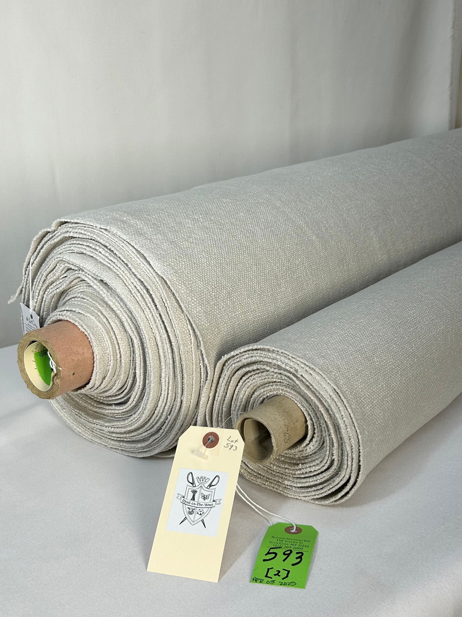 Del Le Cuona's "Barbarian" In "Oats" Fabric (1 of 4)