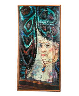 Richard A. CLARK: Woman At Window - Oil Painting
