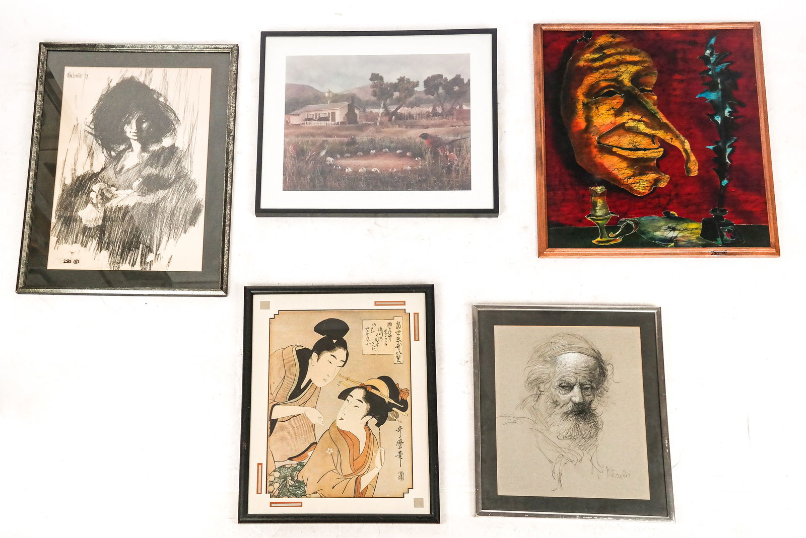 Five Assorted Art Works (5) (1 of 17)