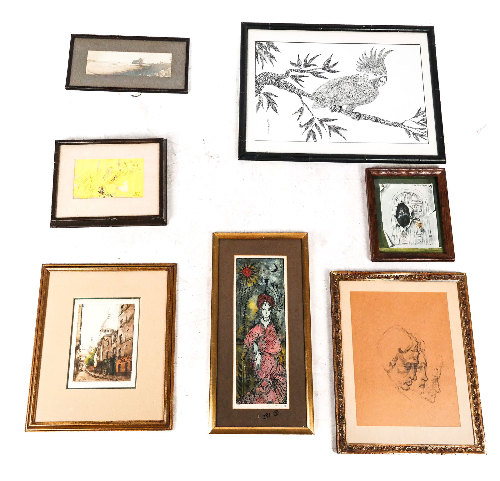 Seven Assorted Works of Art (7) (1 of 10)