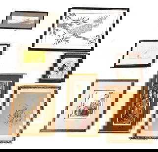 Seven Assorted Works of Art (7)