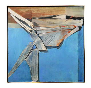 Maria Luisa PACHECO: Abstract - Mixed Media