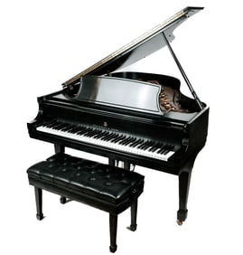 Steinway & Sons Piano "L" 495004 And Bench