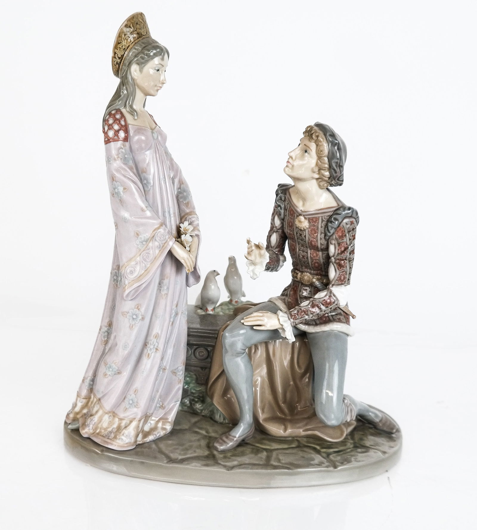 Lladro Porcelain Figure Group "Vows" (1 of 9)