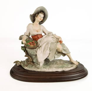 Giuseppe Armani Capodimonte Porcelain Woman