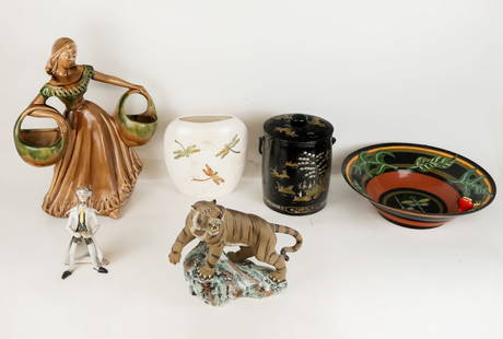 Group Decorative Tableware and Other, 6
