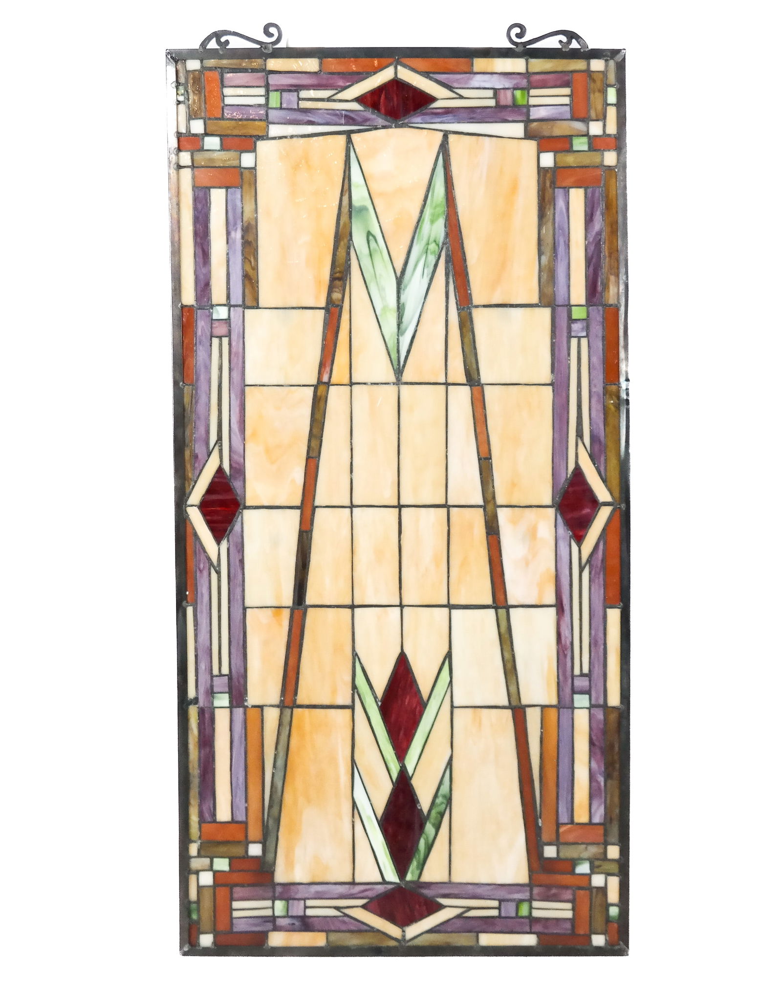 Stained Glass & Lead Window Panel (1 of 8)