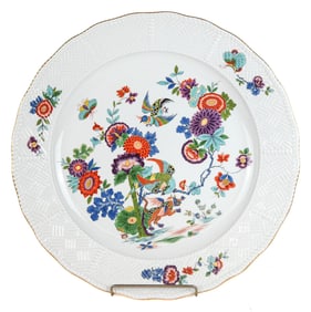 Meissen Porcelain "Indian Flower" Charger