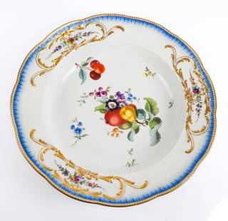 Meissen Polychrome Porcelain Plates, 17
