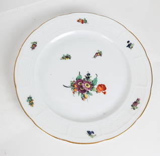 Nymphenburg Porcelain Partial Dinner Service, 13
