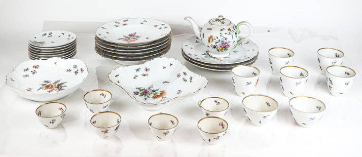 Louis Speittel, H & C Schlaggenwald Partial Dinner Service