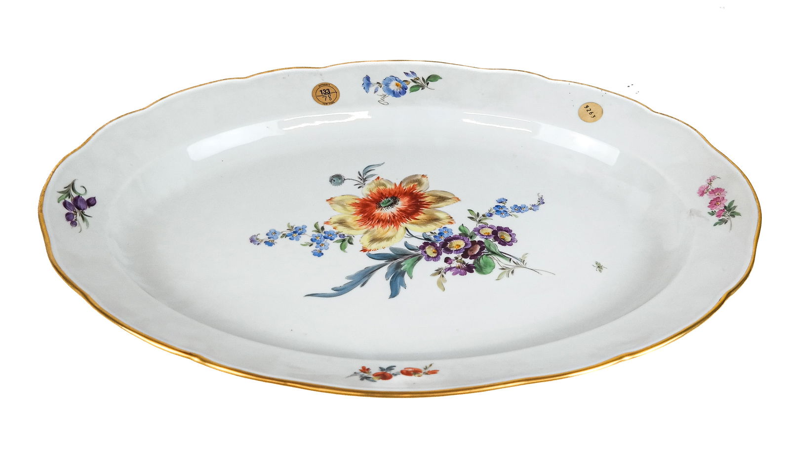 Meissen Floral Decorated Platter (1 of 11)