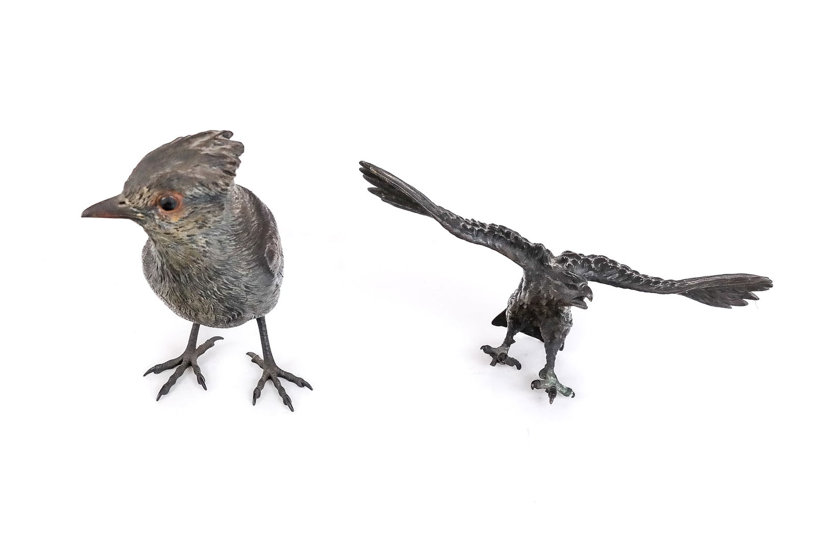 Two Bronze Figures of Birds (1 of 6)