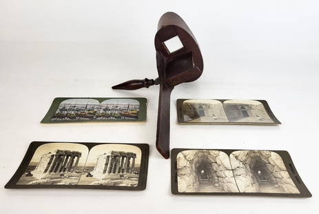 Stereoscope with Four Cards