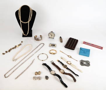 Group of Assorted Jewelry and Accessories, 21