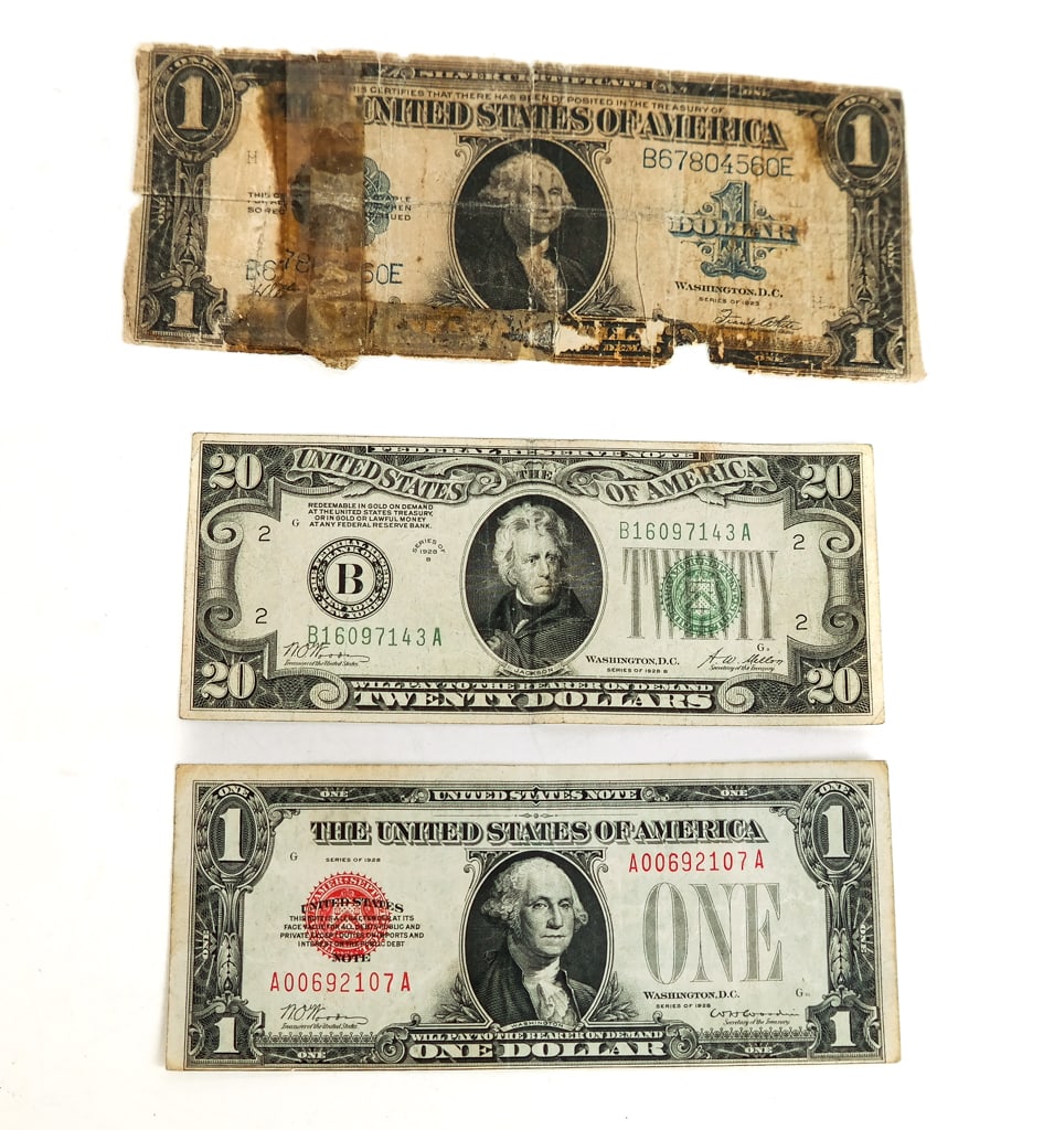 Circa 1920s American Currency Notes, 3 (1 of 18)