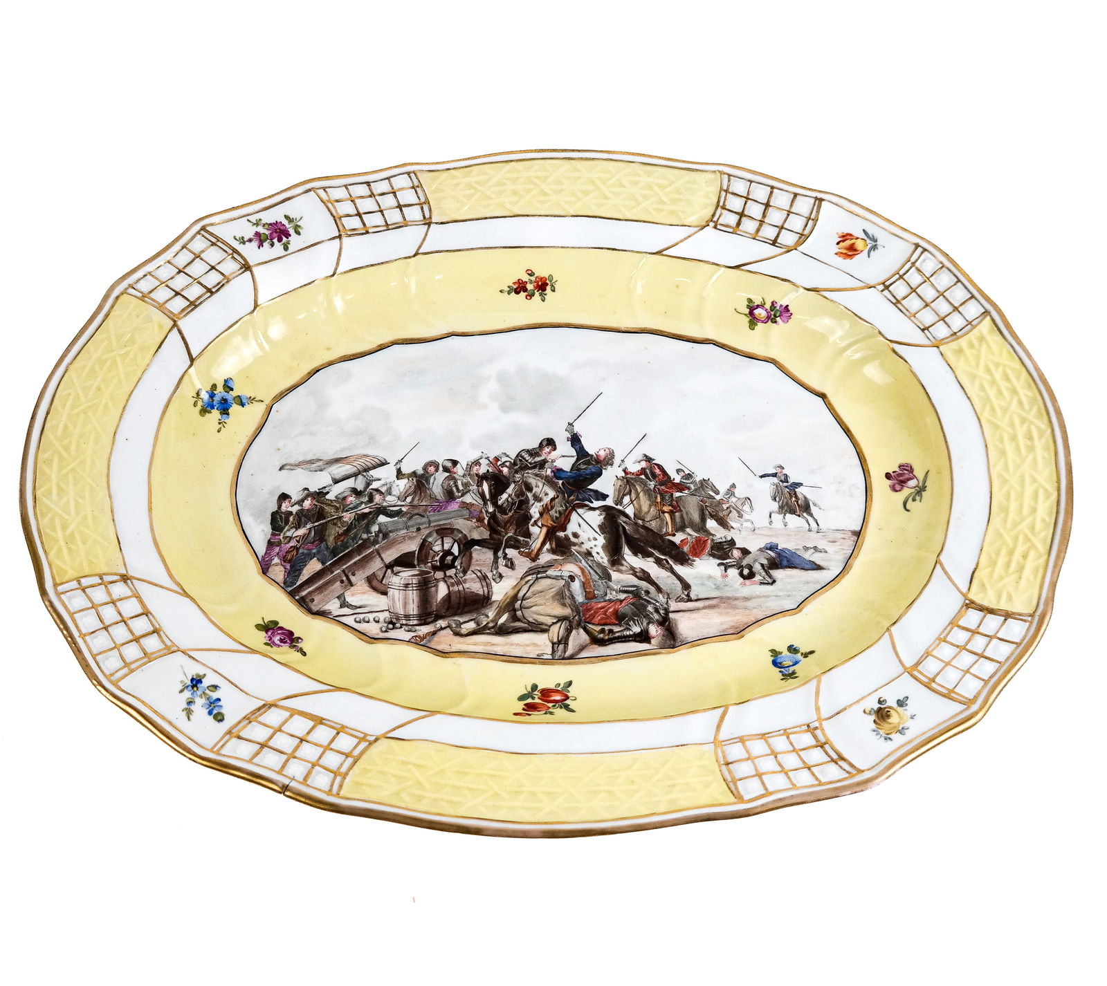 After Meissen Porcelain Charger (1 of 7)