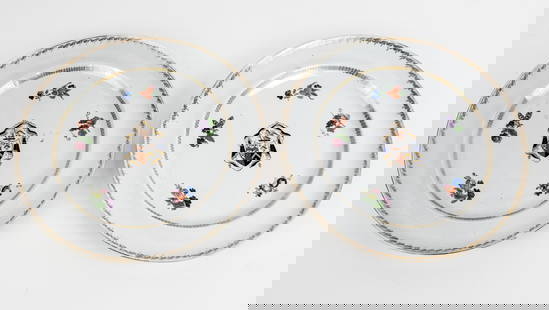 Two Chinese Export Armorial Plates