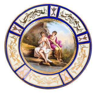 Royal Vienna Porcelain Cabinet Plate