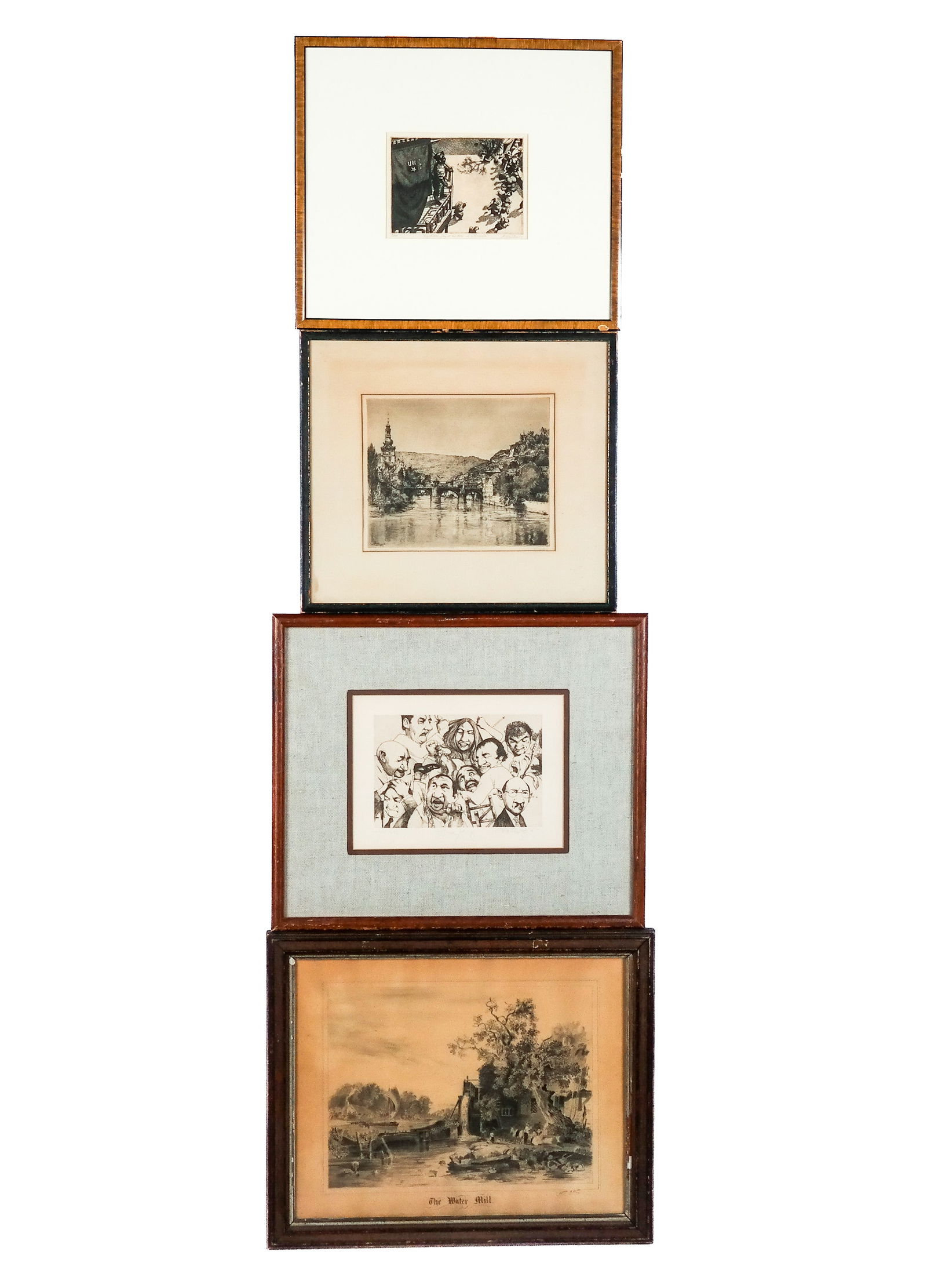 Four Etchings, Including David Itchkawich, 4 (1 of 17)