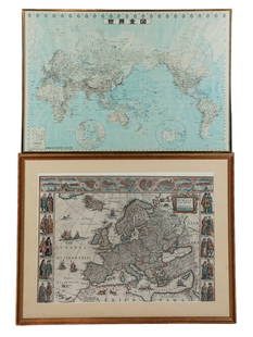 Two Framed Maps