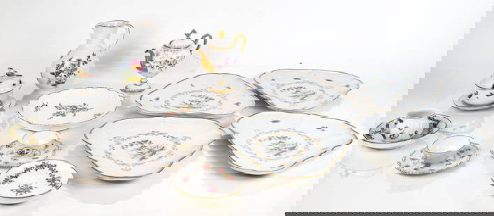 Limoges, Herend Et. Al Porcelain Tablewares, 15