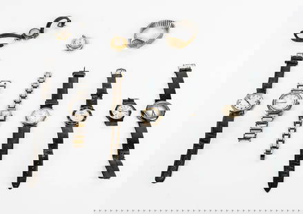 Group Assorted Wristwatches, 9