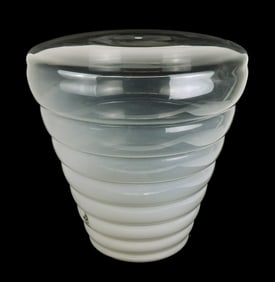 Leucos Mid-Century Modern Glass Table Lamp