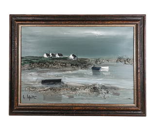 Georges LAPORTE Oil and Canvas Seascape (1 of 13)
