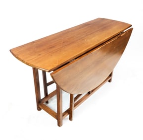 Pine Single Leaf Drop-Leaf Wake Table