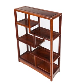 Chinese Rosewood Etagere
