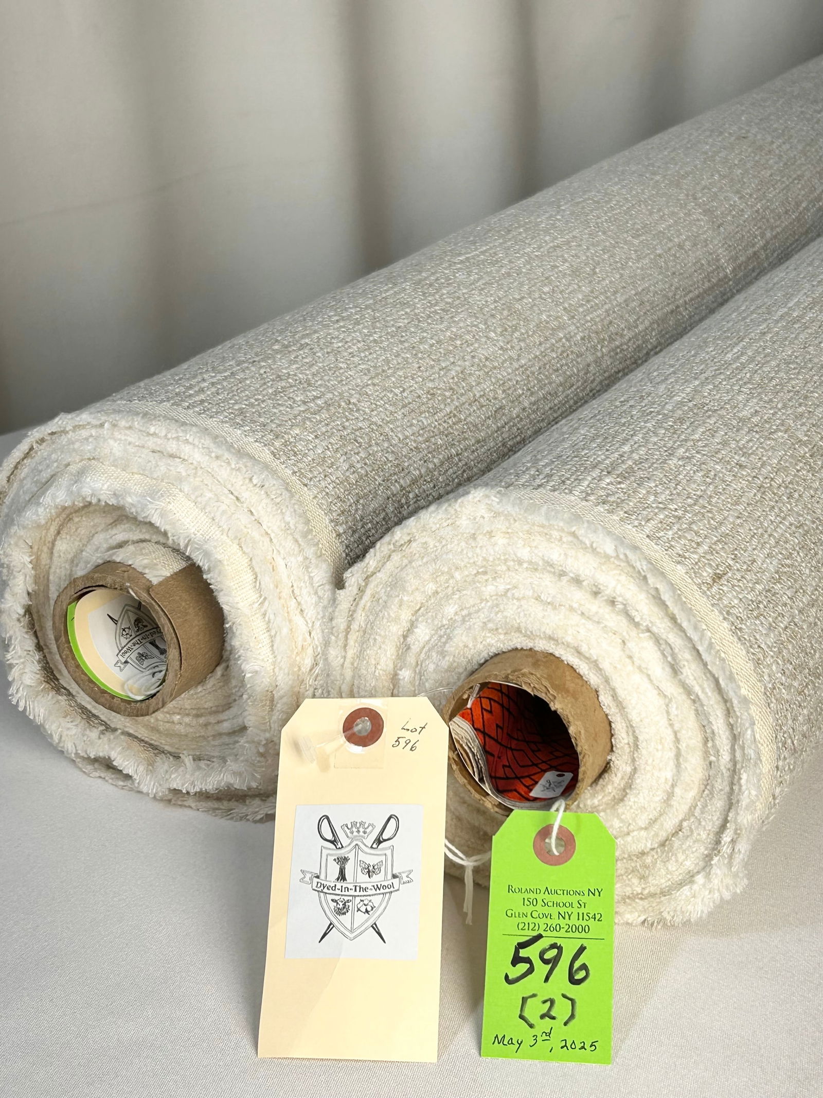 Rogers & Goffigon Linen Blended Texture Fabric (1 of 5)