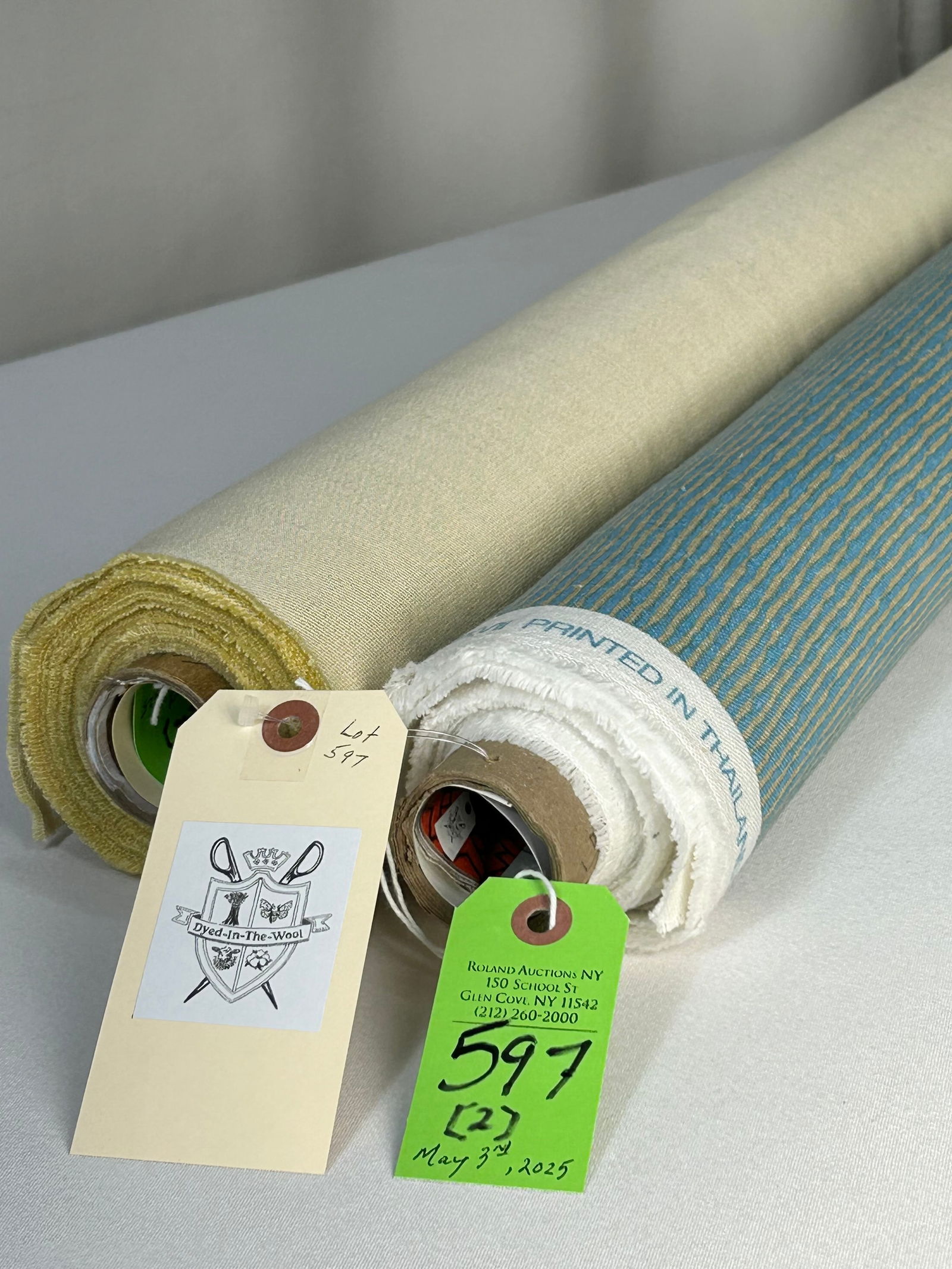 Studio B. Thompson Print And Claremont Twill Fabri (1 of 5)