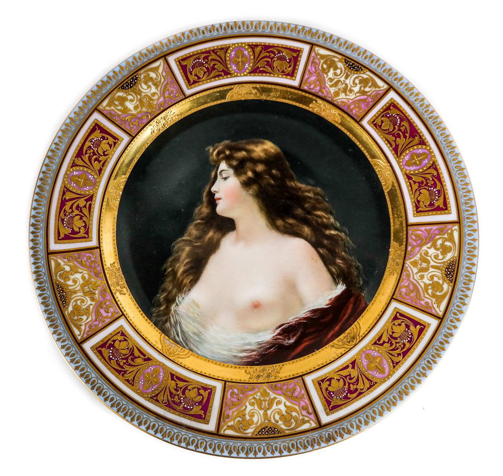 Royal Vienna Portrait Plate, after Angelo Asti (1 of 8)