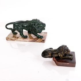 Grand Tour-Style Bronze Sculptures (2)